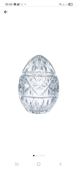 CASETA OU DIN CRISTAL DE BOHEMIA