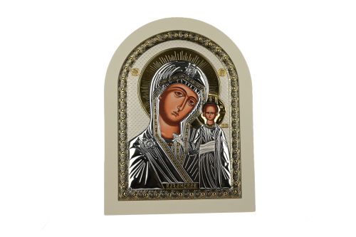 ICOANA OVALA ARGINT 33×25cm