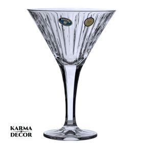 PAHARE DE MARTINI 280 ML DIN CRISTAL DE BOHEMIA – SKYLINE
