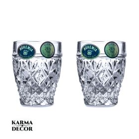 PAHARE PENTRU APERITIVE DIN CRISTAL DE BOHEMIA – COLECTIA ELISE