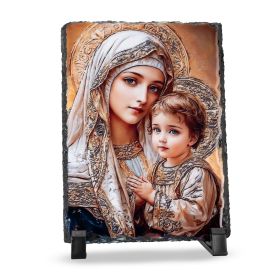 ICOANA MAICA DOMNULUI CU PRUNCUL 9.5CM*14.5CM