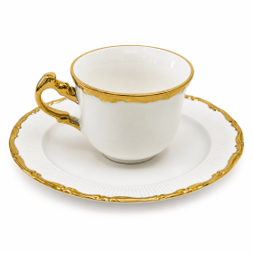 Farfurie portelan pentru ceasca de cafea
