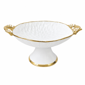 Fructiera Portelan cu Picior -36cm