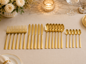 SET 6 PERS 24 PIESE AURIU
